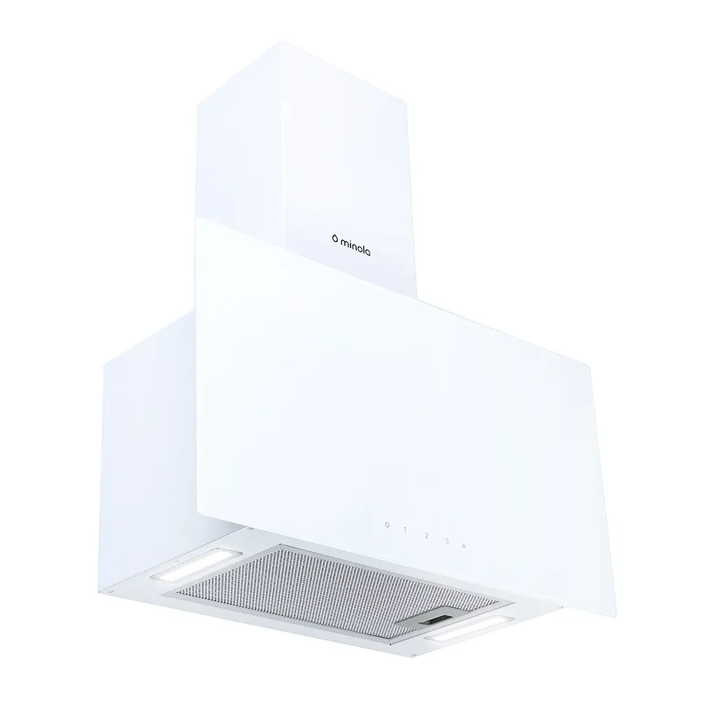 Витяжка декоративна похила MINOLA HVS 6744 WH 1100 LED - фото 3