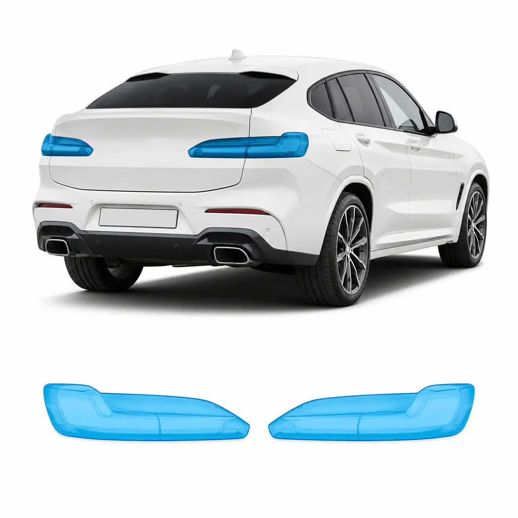Антигравійна захисна бронеплівка за лекалами для BMW X4 G02 facelift 2021- задні ліхтарі стопи