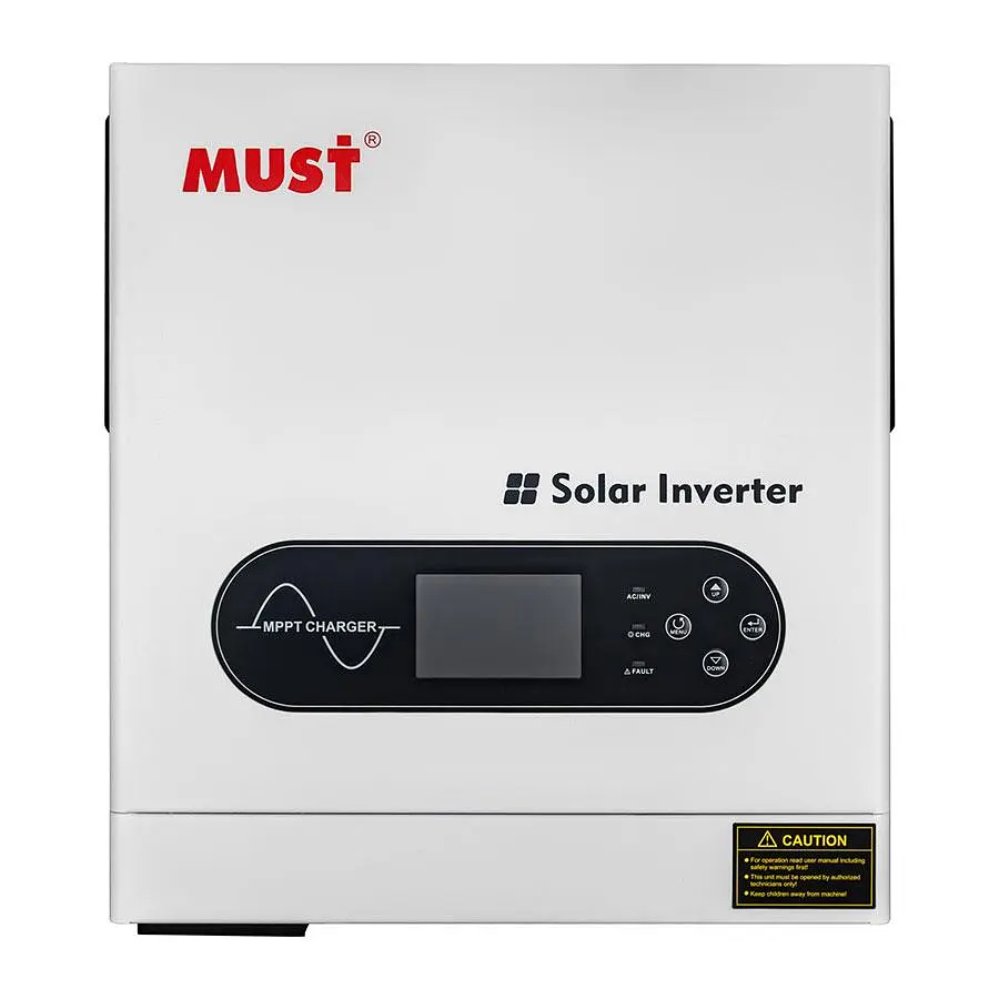 Гібридний інвертор MUST PV18-2012 ECO 2 кВт 12 В, 290х367х111, 6 кг - фото 3
