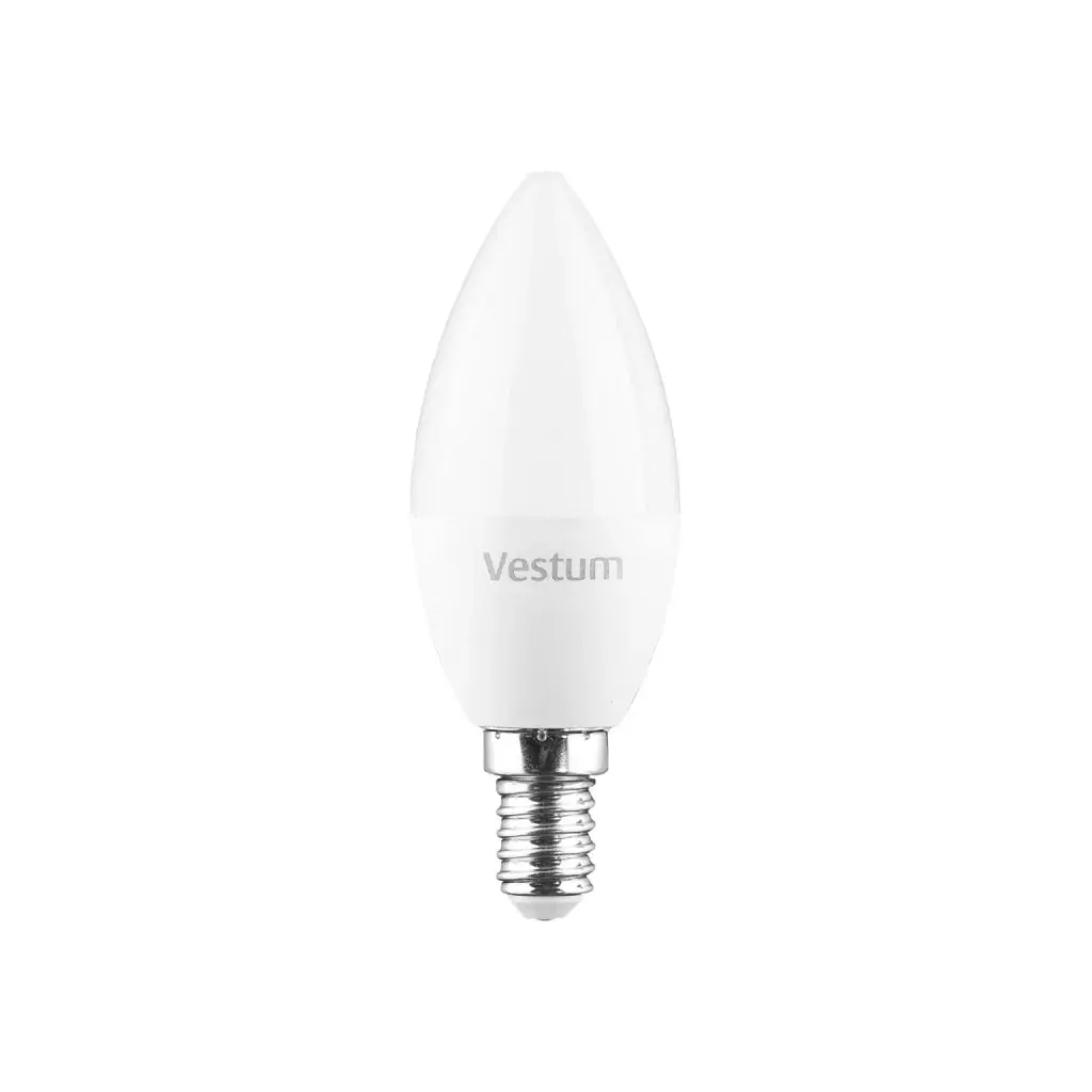 Лампочка Vestum C37 8W 4100K 220V E14 (1-VS-1311)