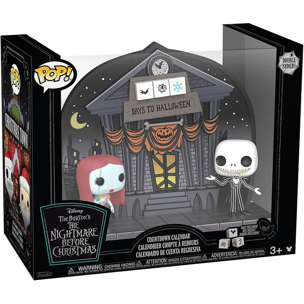 Фигурка Funko Кошмар перед Рождеством Календарь обратного отсчета Nightmare Before Christmas Calendar 25 см NBC - фото 4