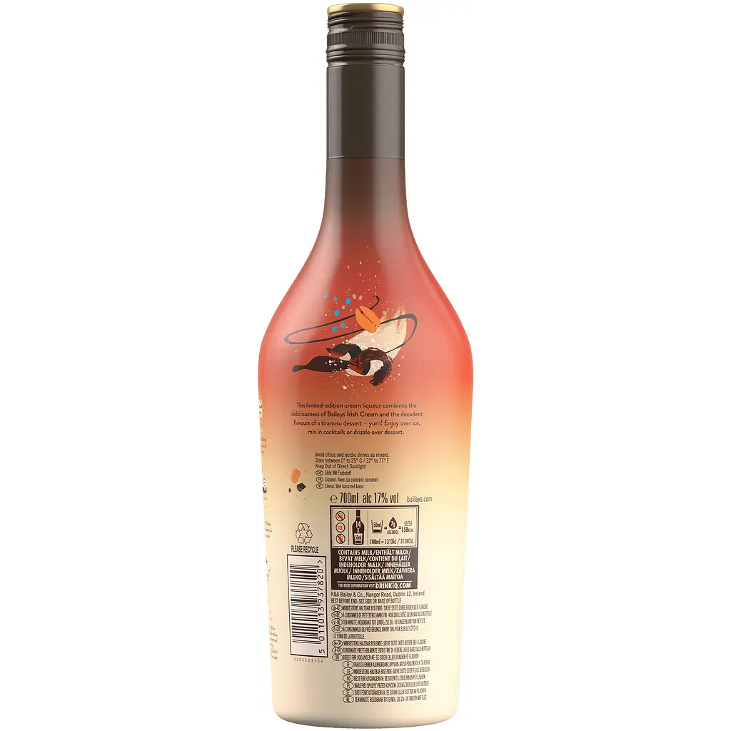 Ликер Baileys Tiramisu 17% 0.7 л - фото 7