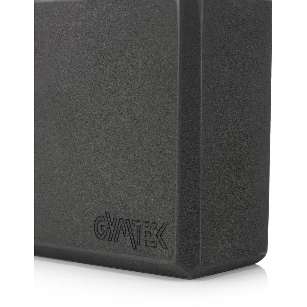 Блок для йоги Gymtek EVA чорний - фото 5