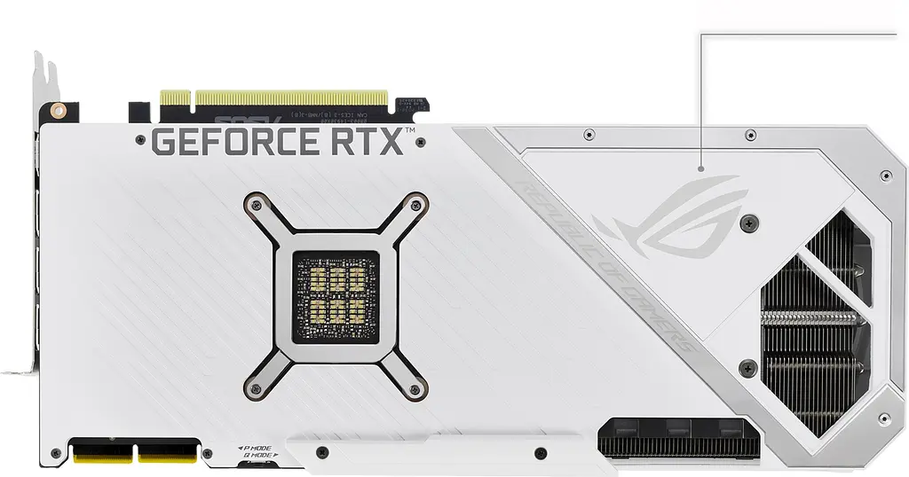 Відеокарта GeForce RTX 3090 24GB Asus ROG Strix OC White (ROG-STRIX-RTX3090-O24G-WHITE) Б/В - фото 7