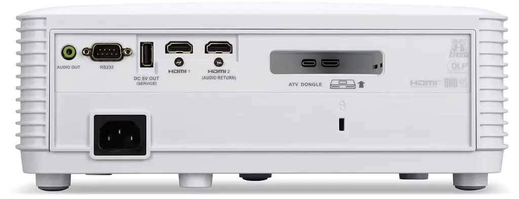 Проєктор домашнього кінотеатру Acer Vero HL6810ATV UHD 4000 lm LASER 1.15-1.5 Android TV - фото 7