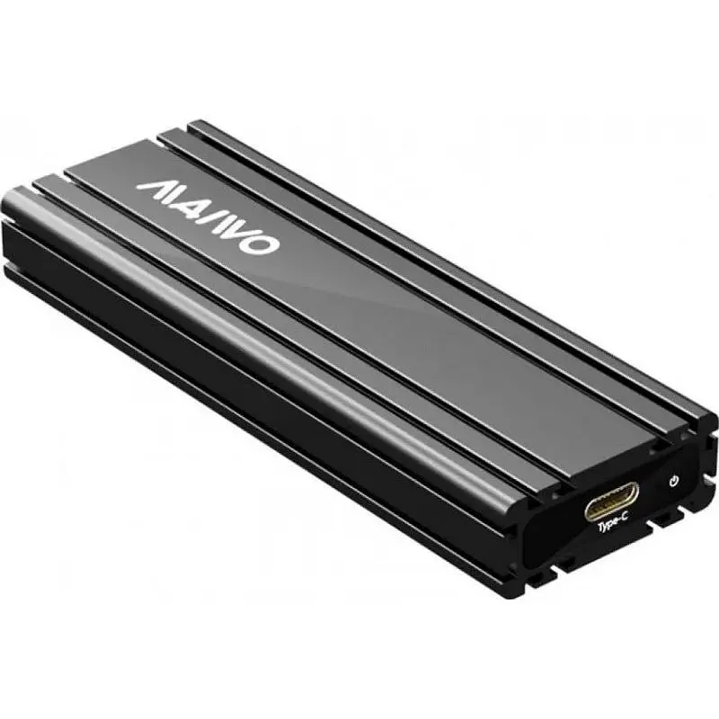 Кишеня зовнішня Maiwo K1686P для M.2 SSD NVMe (PCIe) Type-C black - фото 2