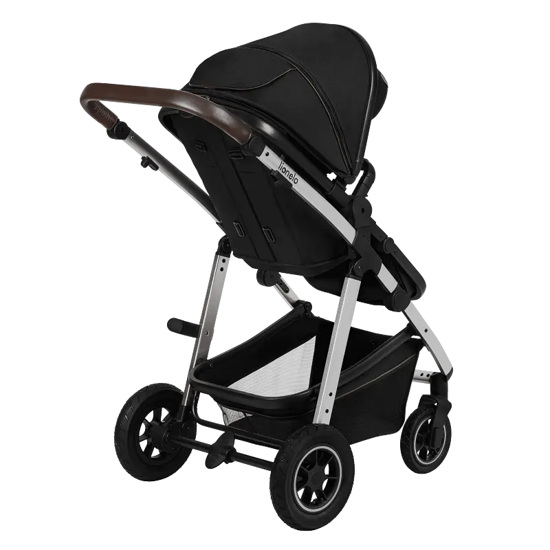 Універсальна коляска Lionelo Amber 2в1 Black Silver (LO-AMBER BLACK SILVER (2in1)) - фото 9