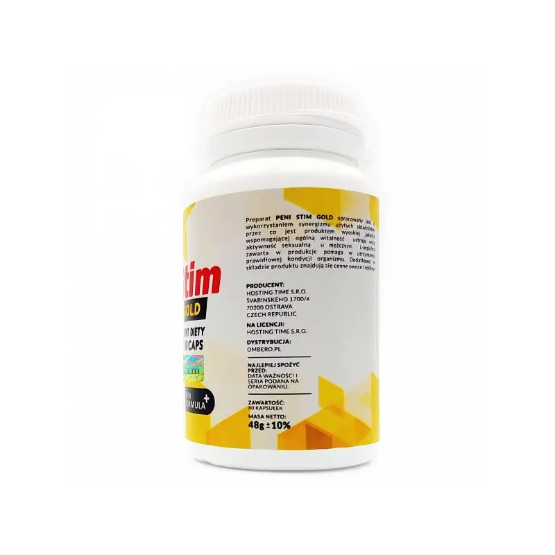 Капсули для збільшення ерекції Lovestim PeniStim Gold (ціна за упаковку, 80 капсул) - фото 3