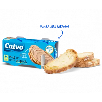 Паштет Calvo с тунца 2х75г. - фото 2