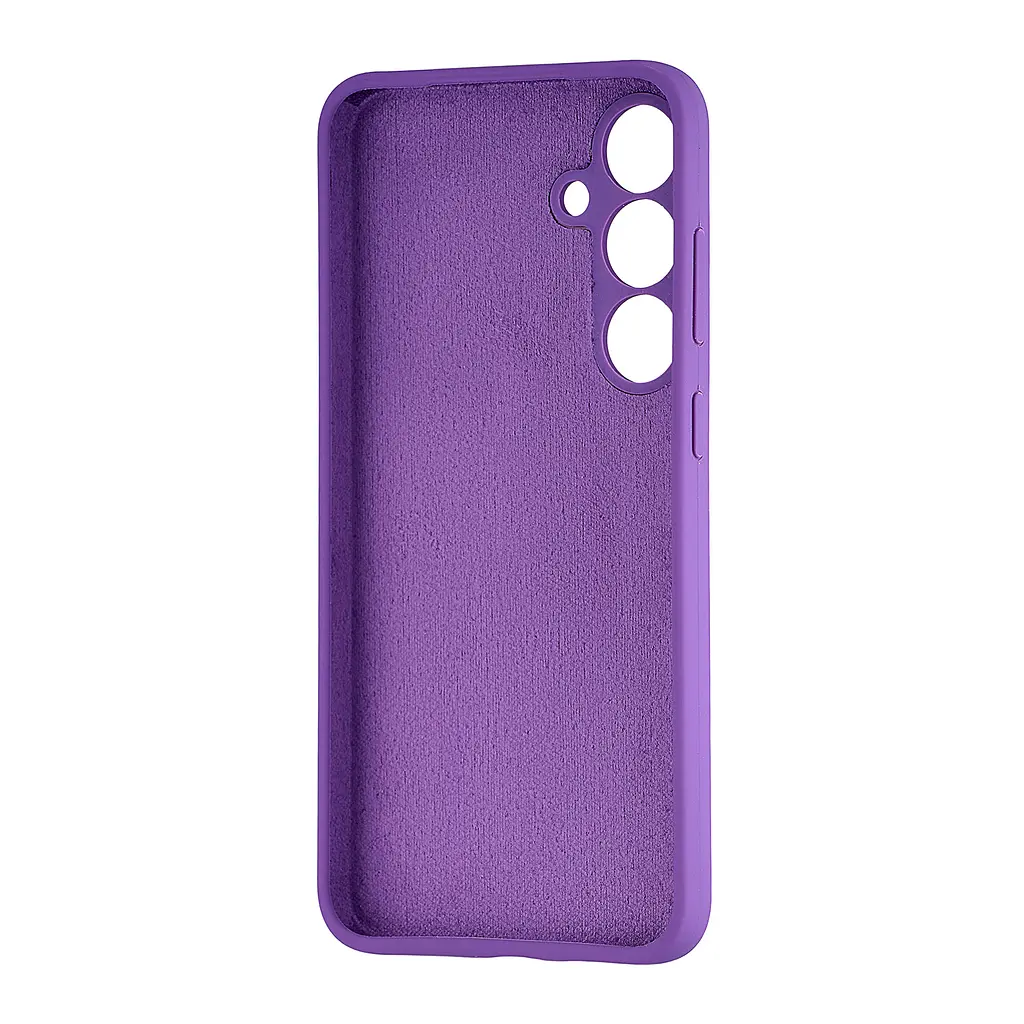 Чохол Silicone Case Samsung S24 Plus (S926) Purple - фото 2