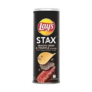 Чіпси Lays Stax Wagyu Beef & Truffle 100 г