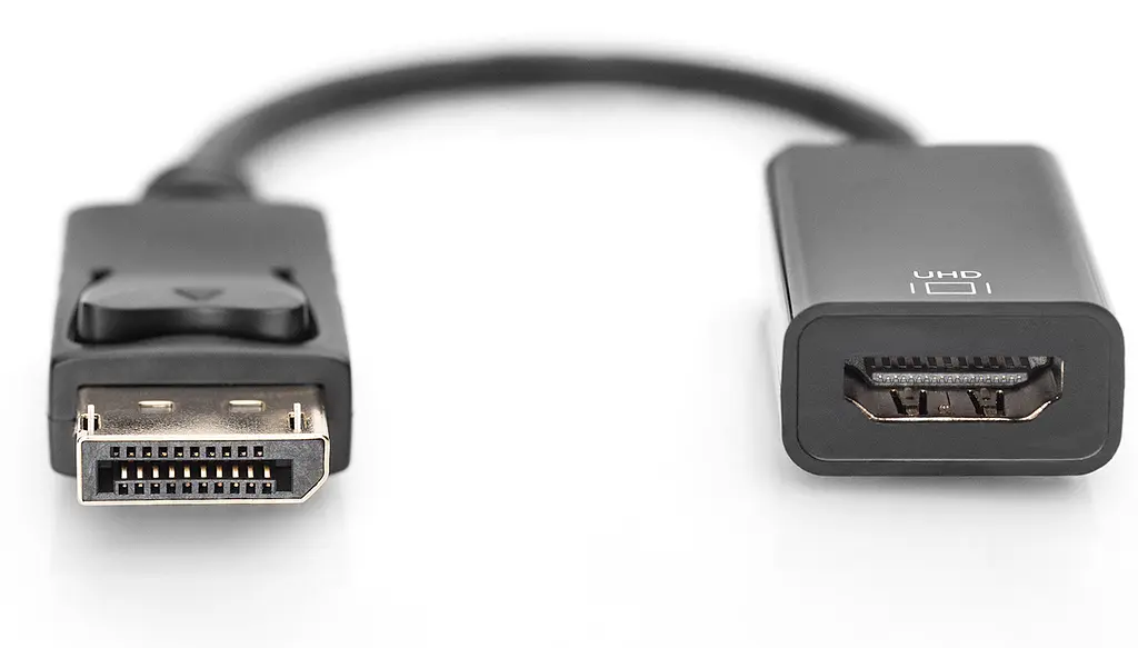 Адаптер Digitus DisplayPort > HDMI (M/F), Ultra HD, активний - фото 2