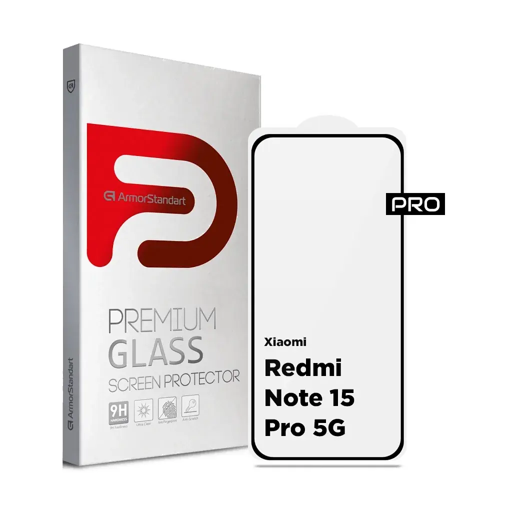 Скло захисне Armorstandart Pro Xiaomi Redmi Note 15 Pro 5G (ARM90802)