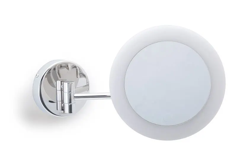 Дзеркало косметичне 3x Lineabeta Mevedo Led, хром 5583.29, Хром