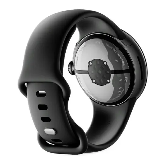 Смарт-годинник Google Pixel Watch 2 LTE Matte Black Aluminum Case / Obsidian Active Band - фото 2