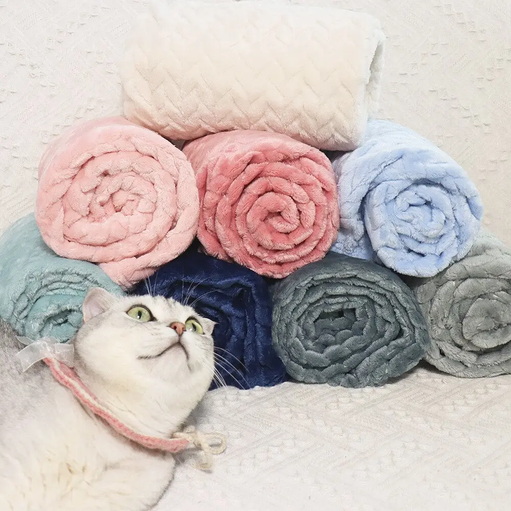 Плед для тварин Soft Warm Fluffy Pet Blanket 60х80 см Графіт - фото 2