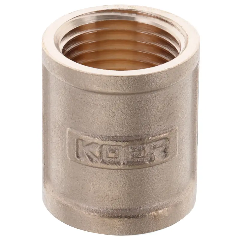 З'єднувальна муфта Koer Kf.C06.Wn - 1/2'' (Без нікелю) KR3025 - фото 2