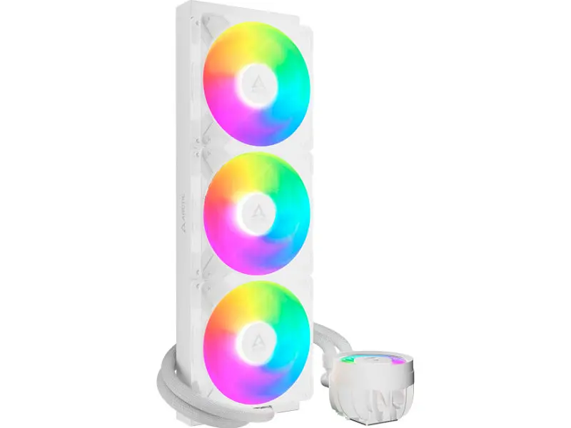 Водяне охолодження ARCTIC Liquid Freezer III Pro 420 A-RGB White (ACFRE00189A) - фото 2