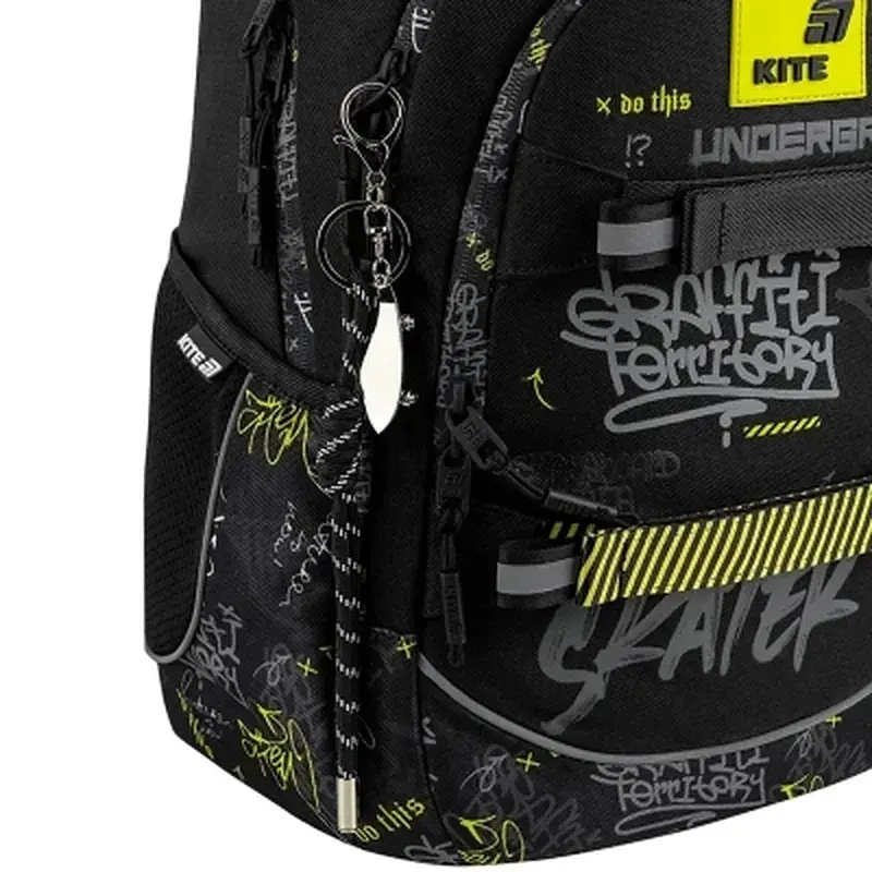 Рюкзак шкільний Kite Education teens 727M Graffiti (K26-727M-4) - фото 10