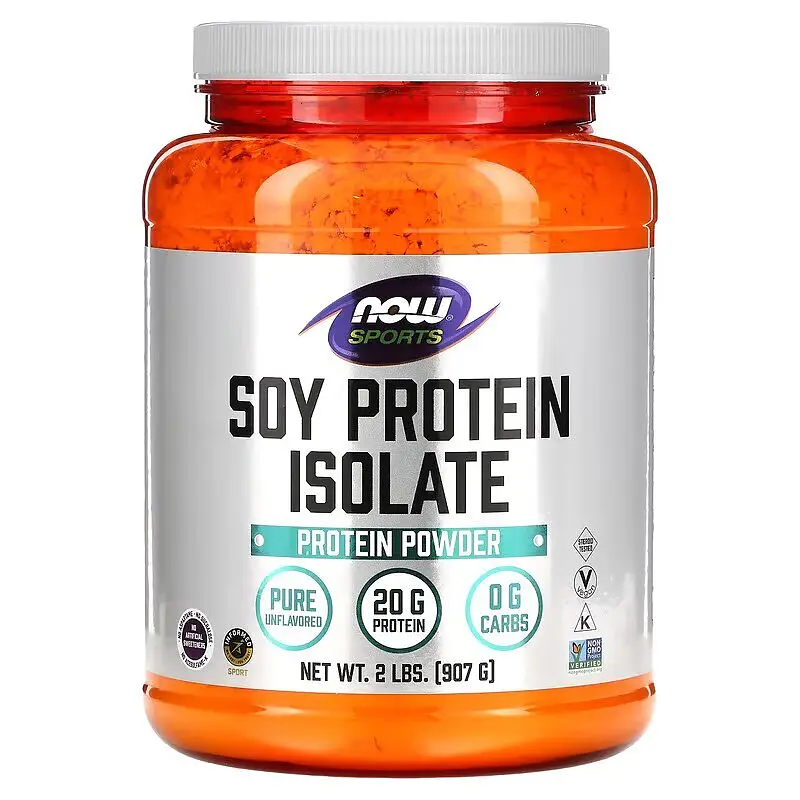 Протеїн NOW Soy Protein Isolate, 907 грам натуральний