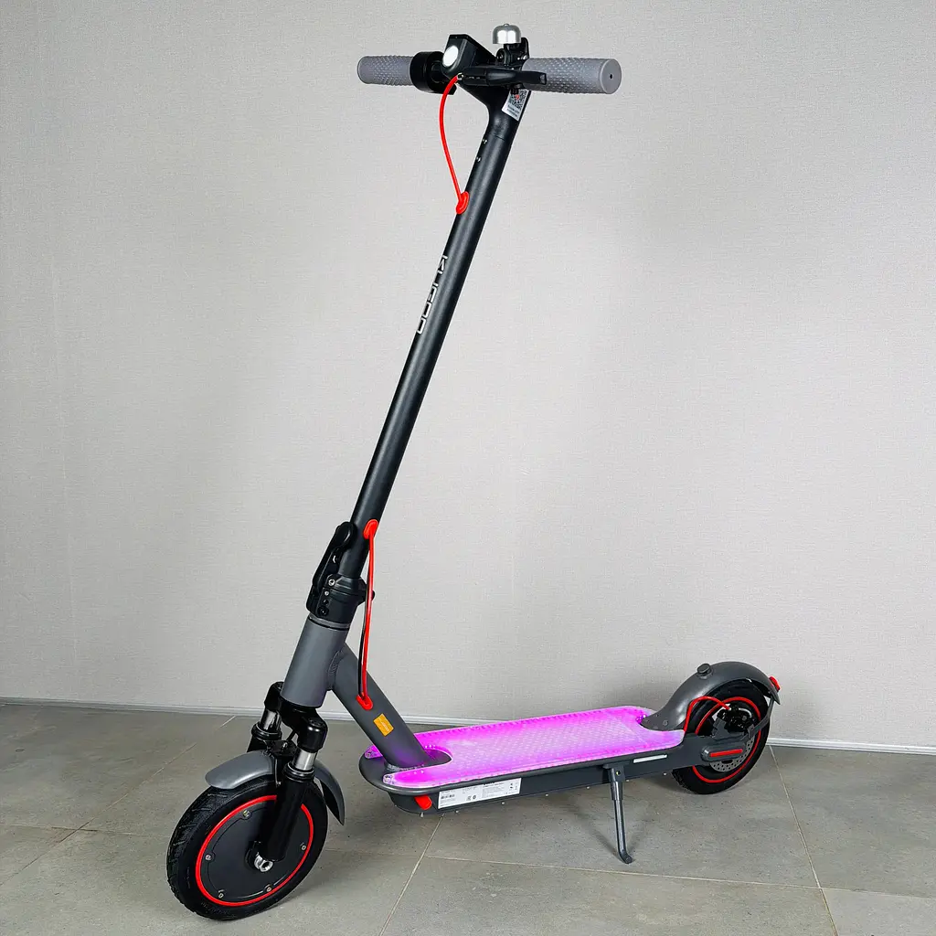 Електросамокат Kugoo M365 PRO 5 RGB Edition (600W, 13Ah) +Амортизатор + Led Підсвічування Чорний - фото 2