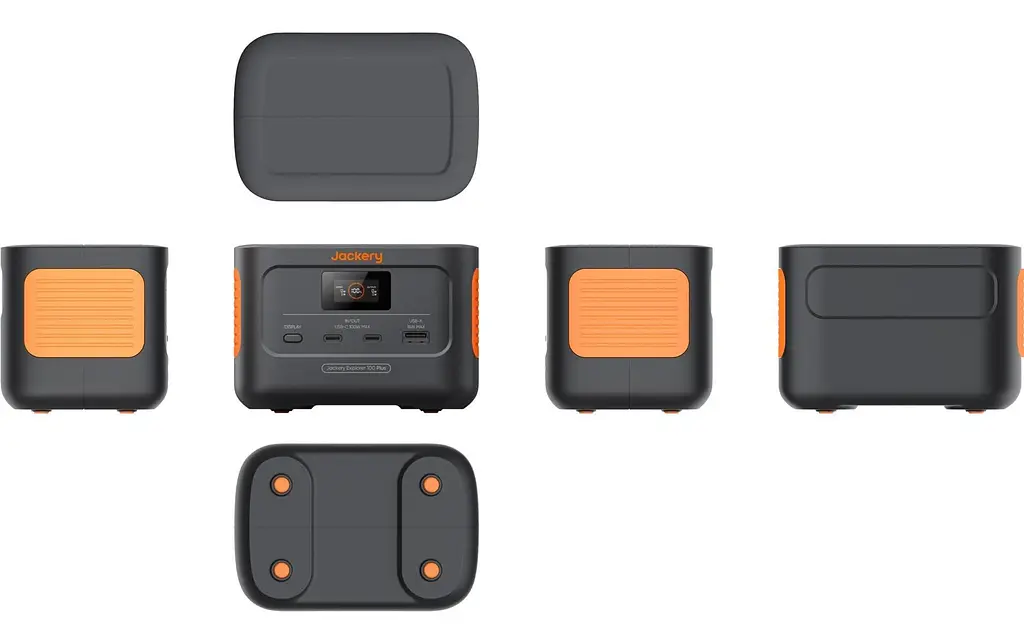 Зарядна станція Jackery Explorer 100 PLUS 99.2 Втч / 128 Вт / 99.2 Вт/ч / LiFePO4 (21-0001-000164) UA - фото 4