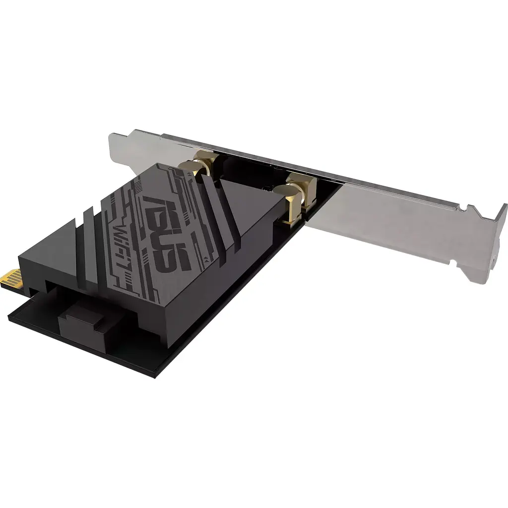 WiFi-адаптер ASUS WiFi PCE-BE92BT BE9400, PCI-Express x1, BT5.4 (90IG08U0-MO0B00) - фото 4
