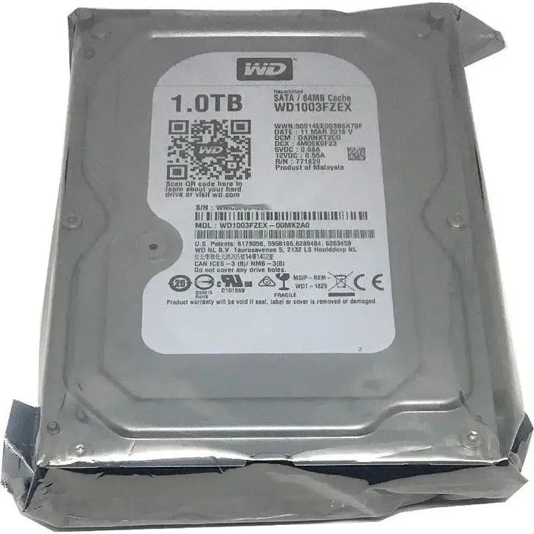 Жорсткий диск Western Digital Black 3.5" 1TB 7200rpm 64MB SATAIII (WD1003FZEX) Refurbished - фото 3