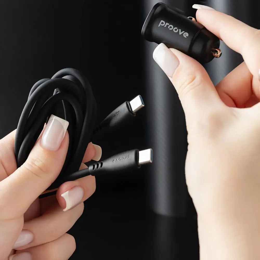 АЗП Proove Flash 30W (Type-C + USB) + Cable Type-C to Type-C - фото 5