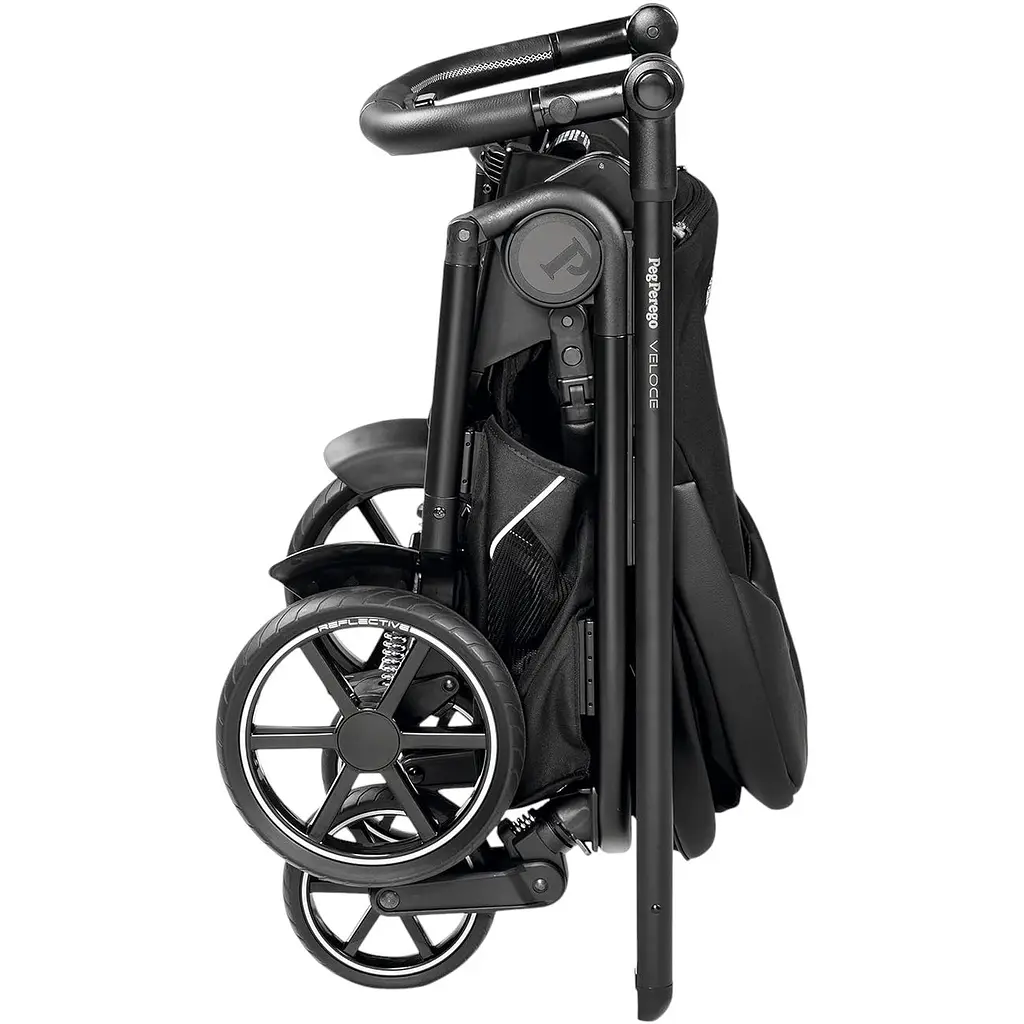 Коляска Peg-Perego Veloce True Black 2 в 1 - фото 7