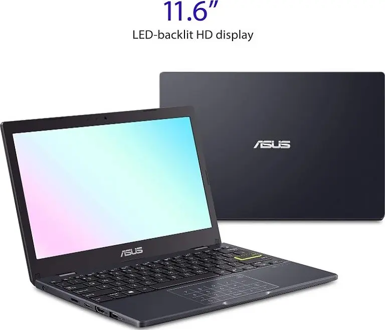 Ноутбук ASUS EeeBook L210M 11.6" HD 4/64GB, N4020 (L210MA-DB01) Black (Open Box) - фото 2
