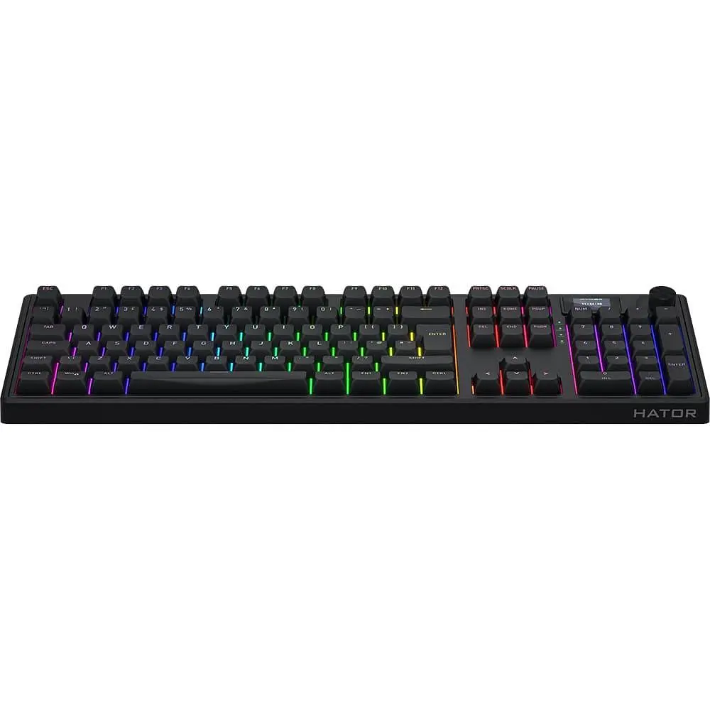 Клавиатура HATOR Skyfall 100 PRO Silent Switches Wireless UK-ISO Black (HTK4101EU) - фото 5