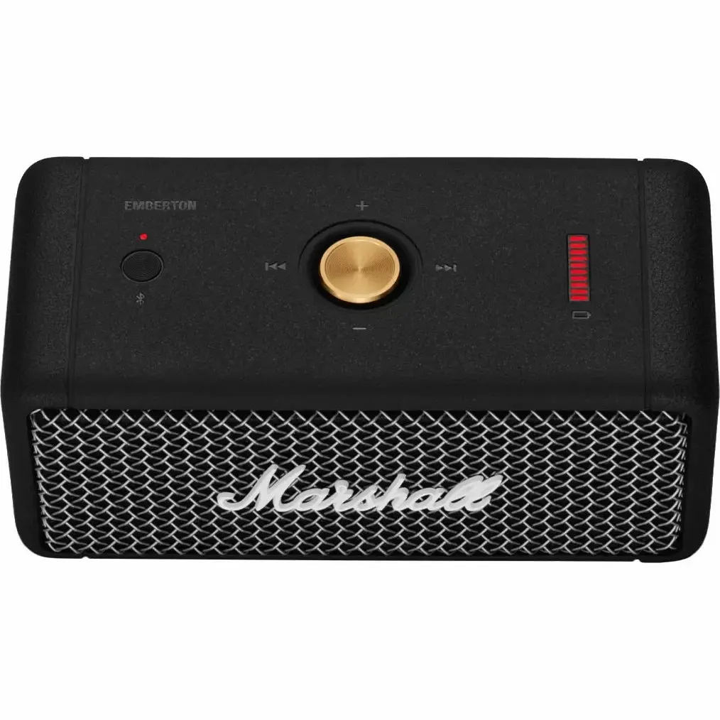 Портативна акустика (bluetooth-колонка) Marshall Emberton Black (1001908) (Asian Version) - фото 3