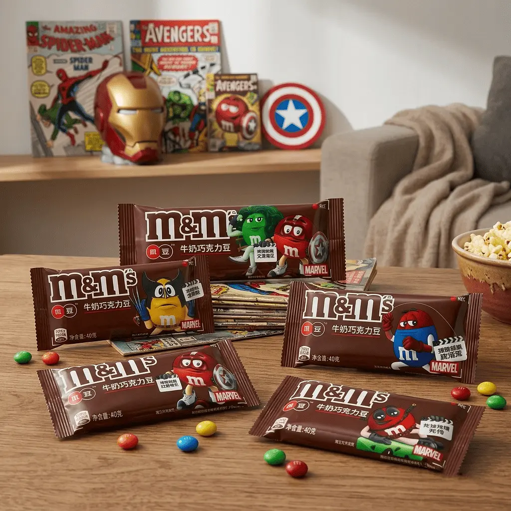 Драже M&M's Marvel Milk Chocolate 40г - фото 3