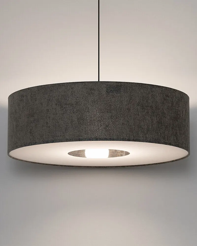 Подвесной светильник, люстра Nowodvorski 11675 Lago L E27 1x25W IP20 серый - фото 2