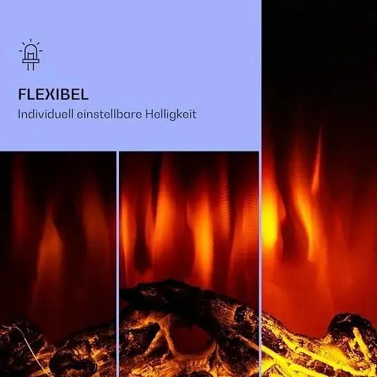 Камін електричний Klarstein Lausanne Lamington (10038005) - фото 4