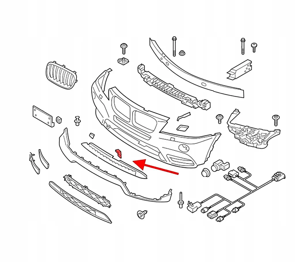Кріплення Absorbera 51117276426 BMW X3, X4 F25, F26 (каталожний номер 5111727642651117276426) - фото 4