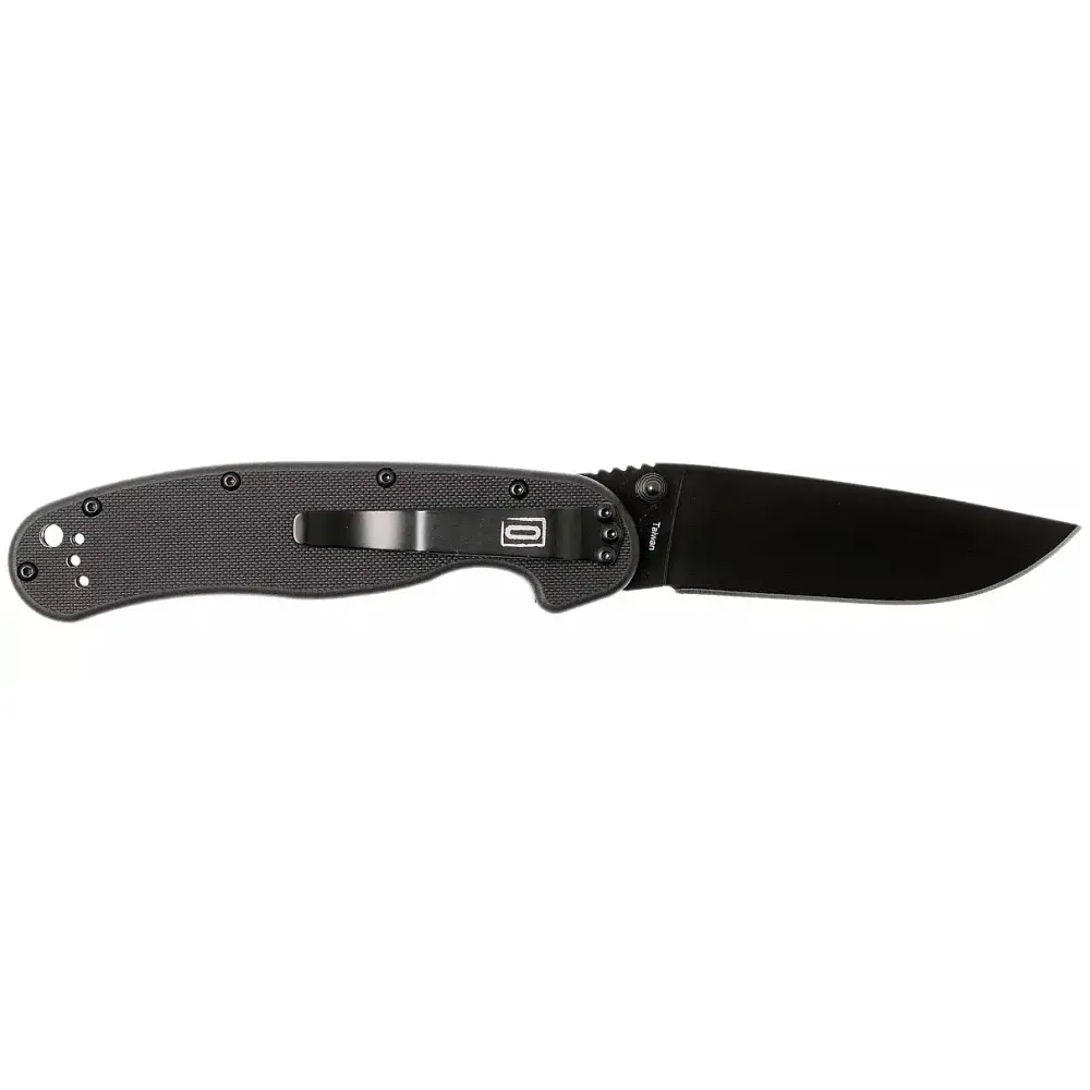 Ніж Ontario Knife RAT I AUS-8 BB Black - фото 2