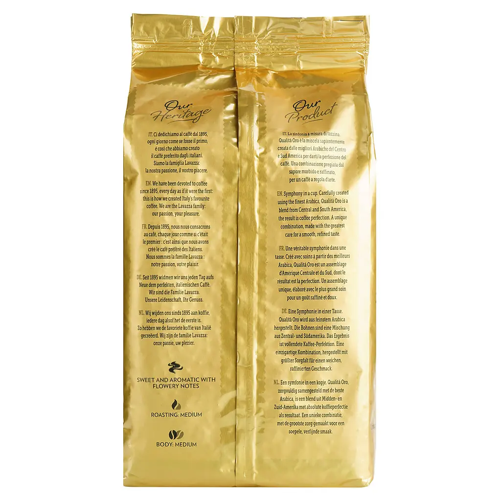 Кава в зернах Lavazza Qualita Oro 1 кг (643124) - фото 5