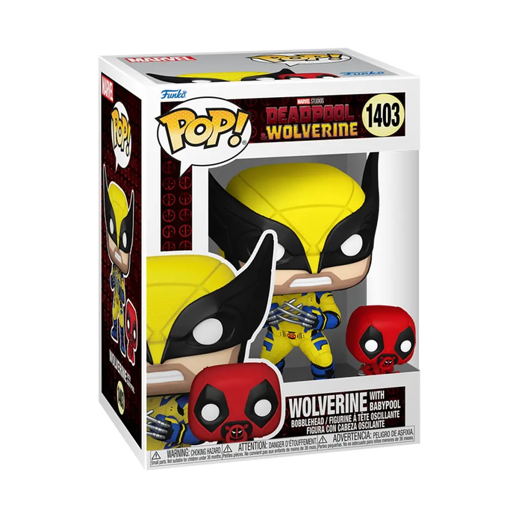 Фігурка для геймерів Funko Pop серії Дедпул 3 - Росомаха з Бебіпулом (82382) - фото 2