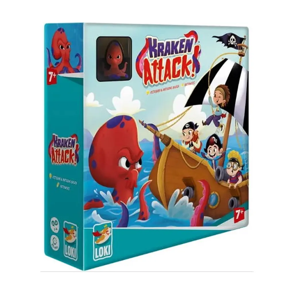 Настільна гра LOKI Атака Кракена (Kraken Attack) (англ.) + правила українською (51687_EU)