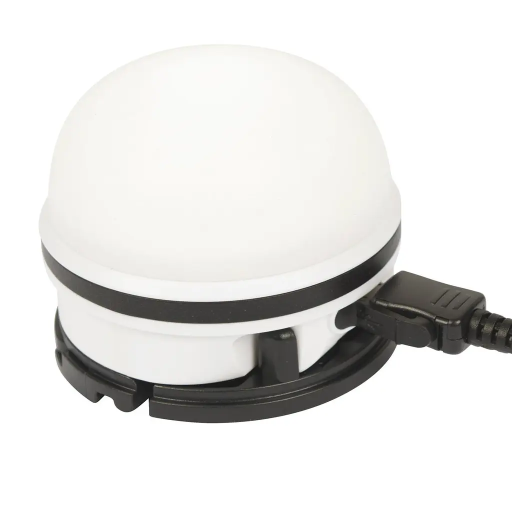 Ліхтар кемпінговий Bo-Camp Kuma Silicone Rechargeable 200 Lumen White/Black (5818808) - фото 2