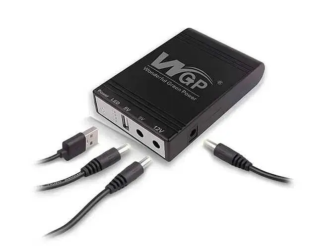 Джерело безперебійного живлення Xoko WGP 8800mAh 5-12V (XK-WGP-8800) Чорний - фото 3