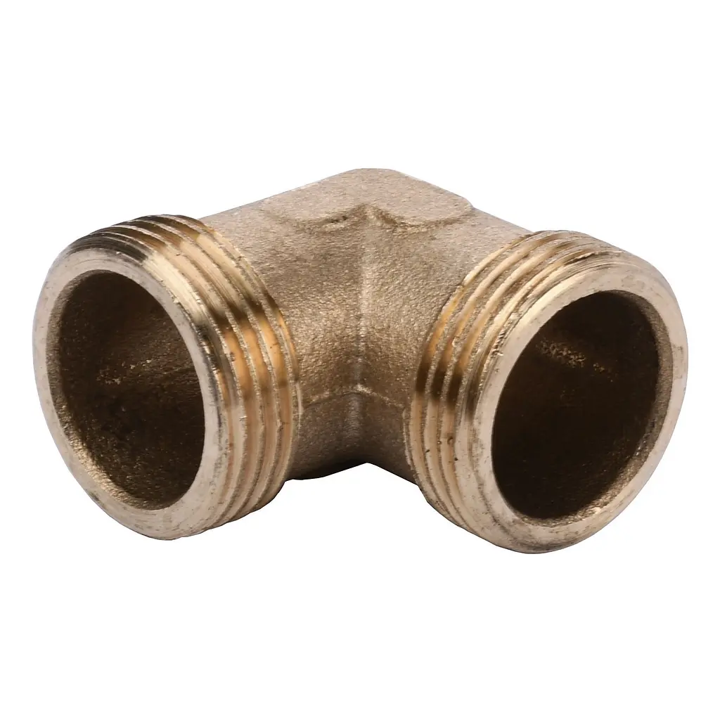 Кутник латунний 1″ЗР х 1″ЗР ливарний 127Б 000012466 - фото 3