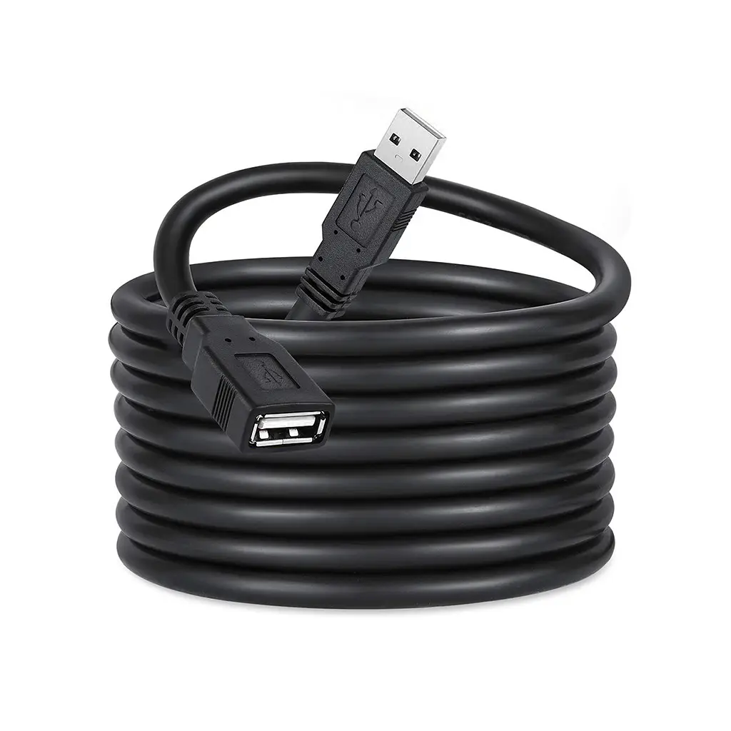 Дата кабель USB 2.0 AM/AF 1.8m black ColorWay (CW-CBUF076-BK) - фото 2