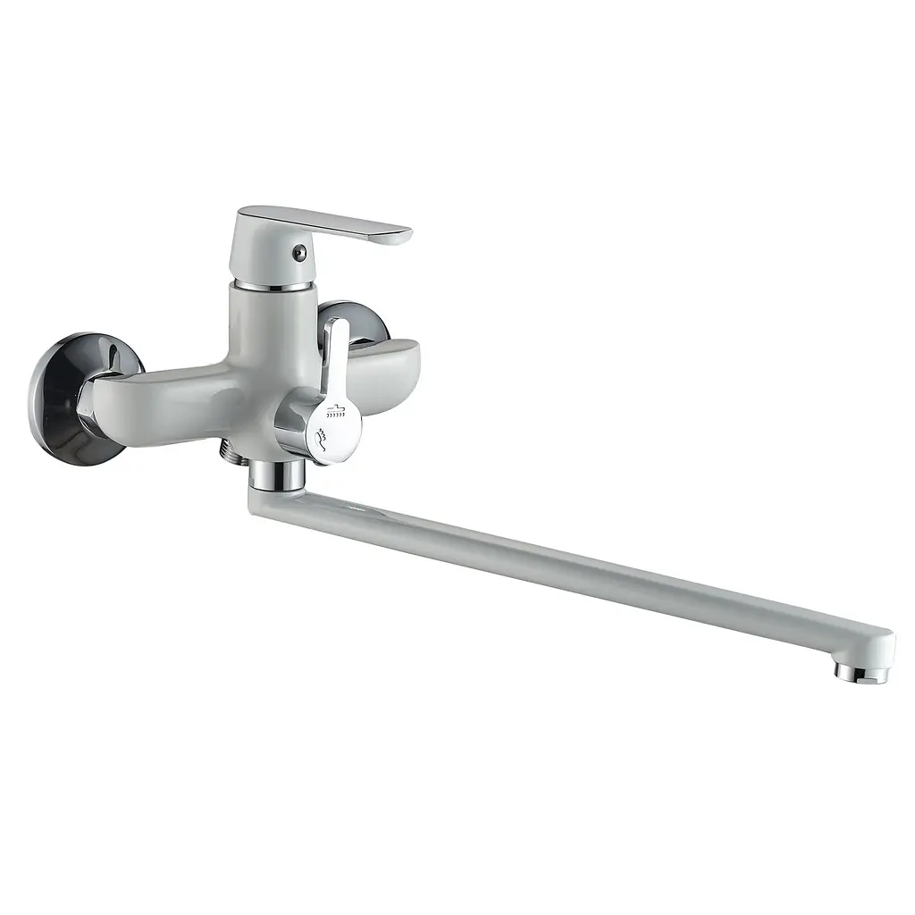 Змішувач для ванної Globus Lux Laguna GLA-0208-7-white Білий - фото 2