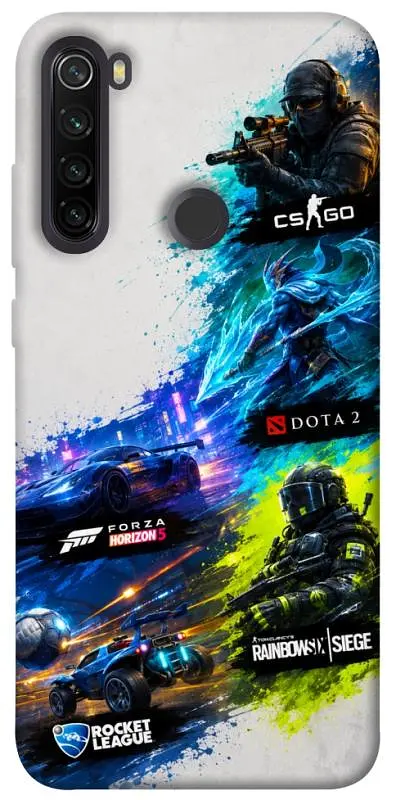 TPU чохол Demsky Full Throttle для Xiaomi Redmi Note 8T