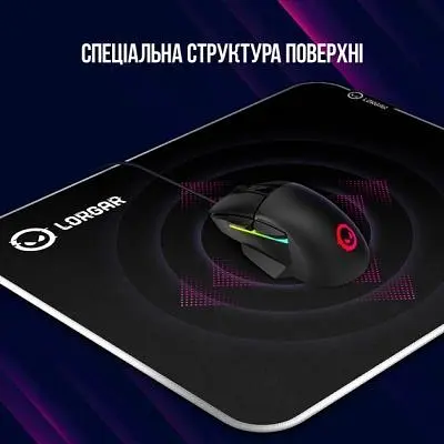 Килимок для мишки Lorgar Legacer 755 Black (LRG-CMP755) - фото 7