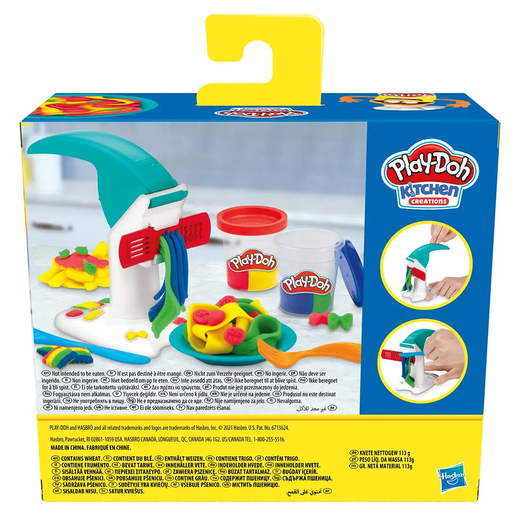 Набір для творчості Play-Doh з масою для ліплення Маленький кухонний набір Lil Noodle Playset (F3159_F3465) - фото 3