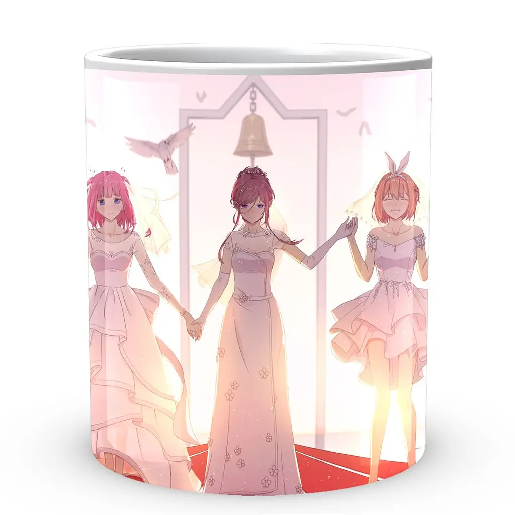 Кухоль GeekLand The Quintessential Quintuplets П'ять наречених QQ 02.11 330 мл білий - фото 2